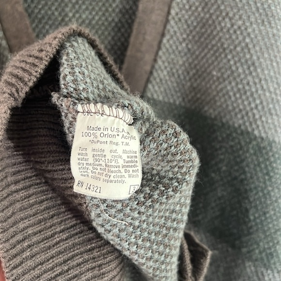 Christian Dior Men’s Vintage Button up Knit Vest Size Large - Picture 6 of 8